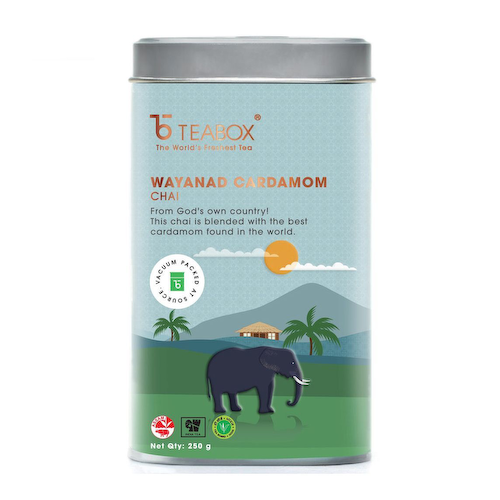 Черный чай Ваянад с Кардамоном (250 г), Wayanad Cardamom Chai, произв. Teabox #1