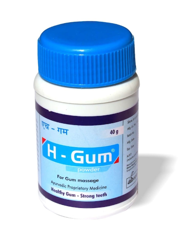 Эйч-Гам: зубной порошок (40 г), H-Gum Powder, произв. BRPL #1