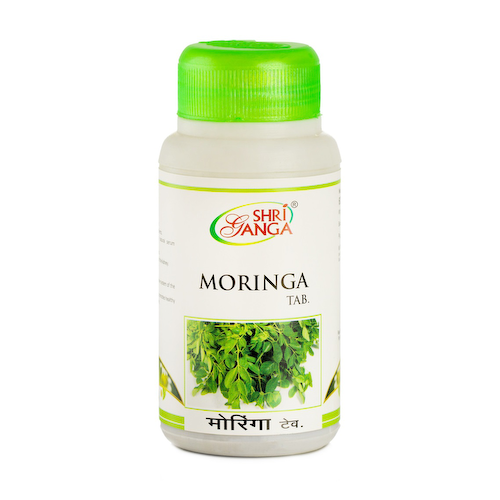 Моринга (60 таб), Moringa, произв. Shri Ganga Pharmacy #1