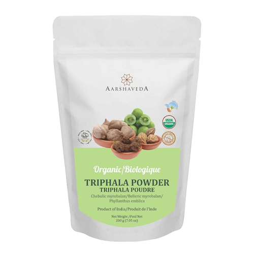Трифала (200 г), Organic Triphala Powder, произв. Aarshaveda #1