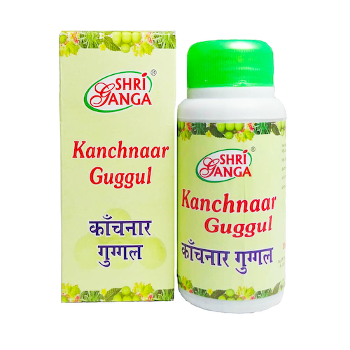 Канчнар Гуггул (200 таб), Kanchnaar Guggul, произв. Shri Ganga Pharmacy #1