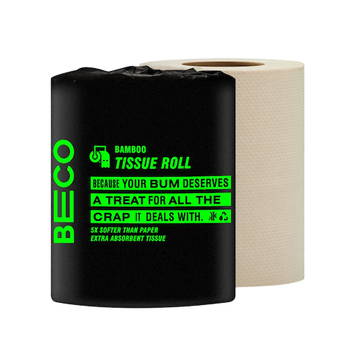 Бамбуковая туалетная бумага (1 шт), Bamboo Tissue Roll, произв. Beco #1