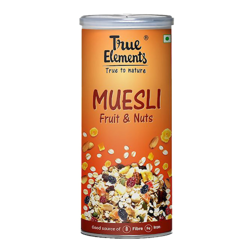Мюсли с фруктами и орехами (400 г), Fruit And Nut Muesli, произв. True Elements #1