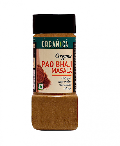 Смесь специй Пао Бхаджи Масала (75 г), Pao Bhaji Masala, произв. Organica #1