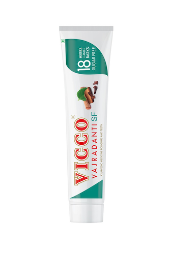 Зубная паста Ваджраданти без сахара (100 г), Vajradanti Toothpaste Sugar Free, произв. Vicco #1