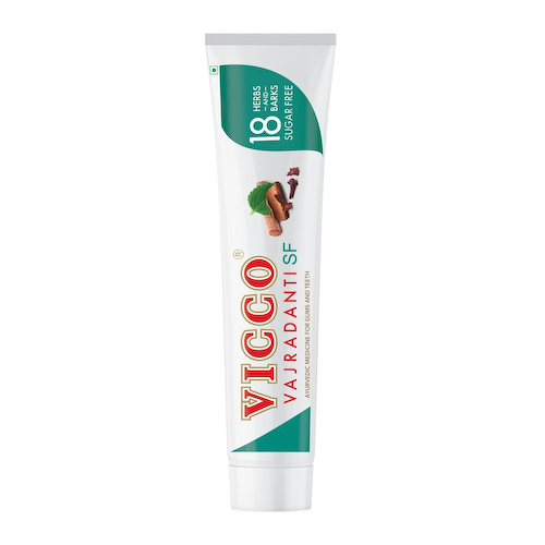Зубная паста Ваджраданти без сахара (80 г), Vajradanti Toothpaste Sugar Free, произв. Vicco #1