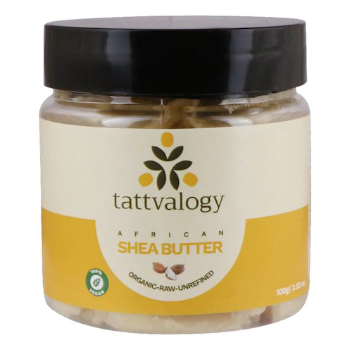 Африканское масло Ши: интенсивное питание кожи (100 г), African Shea Butter, произв. Tattvalogy #1