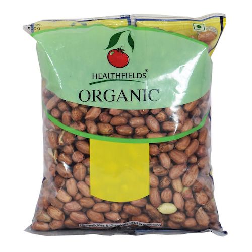 Арахис (500 г), Organic Peanuts, произв. Health Fields #1