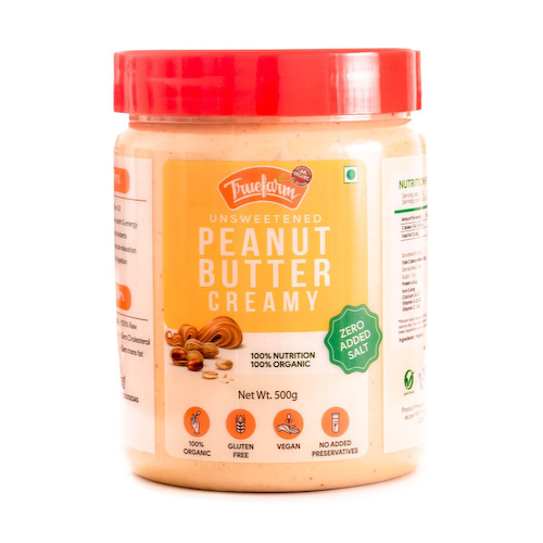 Арахисовая паста (500 г), Peanut Butter Creamy, произв. Truefarm #1