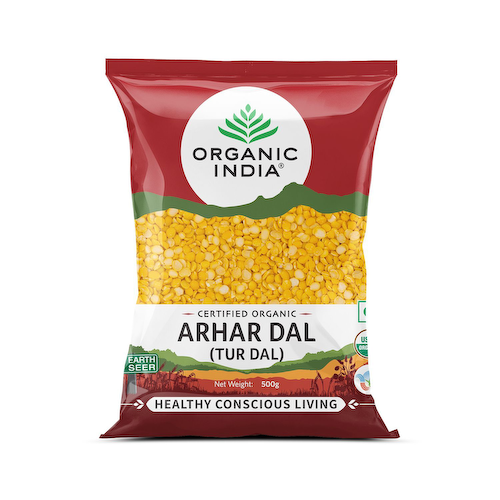 Архар Дал (500 г), Arhar Dal, произв. Organic India #1