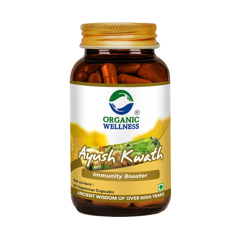 Аюш Кватх (90 кап, 350 мг), Ayush Kwath, произв. Organic Wellness #1