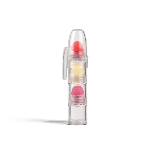 Бальзам для губ 3 в 1: Гибискус, Лилия и Кофе (6 г), 3 in 1 Lip Balm Hibiscus, Lily &amp; Coffee, произв. Organic Harvest #1