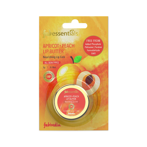 Бальзам для губ с Абрикосом и Персиком (5 г), Apricot Peach Lip Butter, произв. Fabessentials #1
