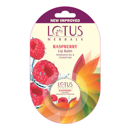 Бальзам для губ с Малиной (5 г), Raspberry Lip Balm, произв. Lotus Herbals #1