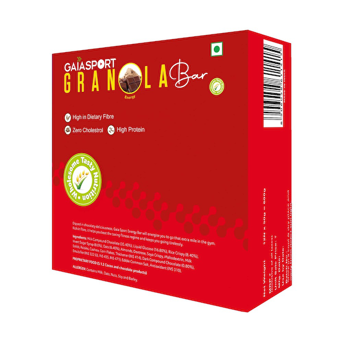Батончики Гранола (12 шт, 50 г), Granola Bar, произв. Gaia #1