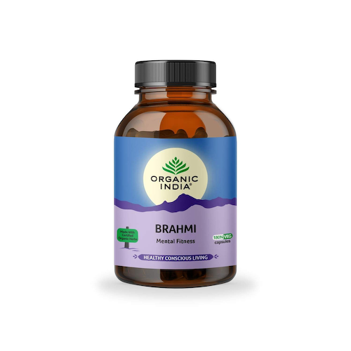 Брахми (180 кап, 350 мг), Brahmi, произв. Organic India #1