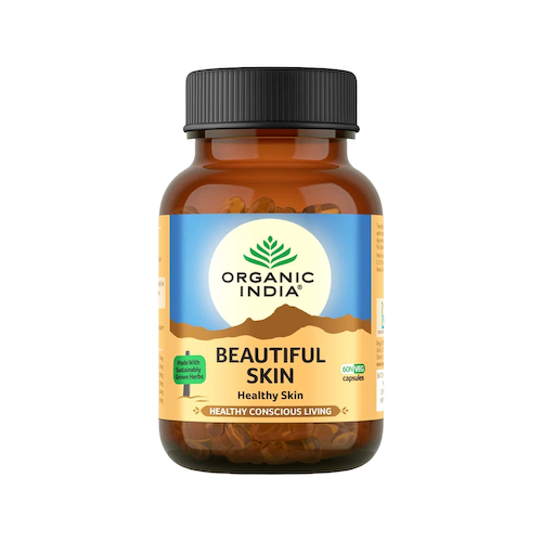 Бьютифул Скин (60 кап, 350 мг), Beautiful Skin, произв. Organic India #1