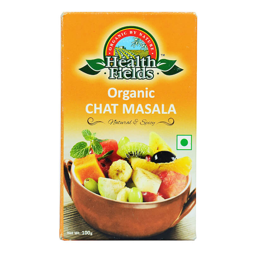 Чат Масала: универсальная смесь специй (100 г), Organic Chat Masala, произв. Health Fields #1