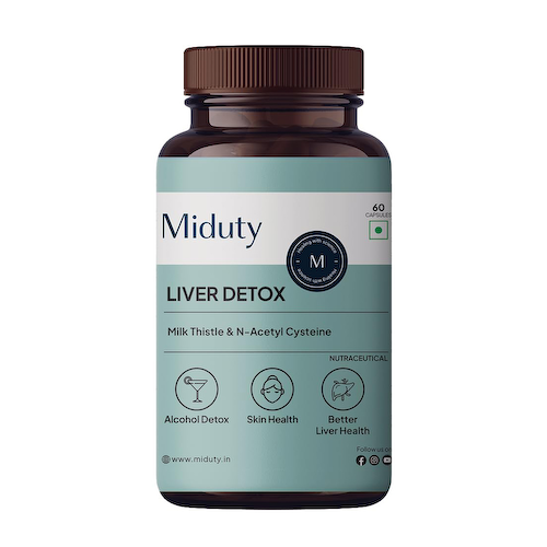 Добавка для детокса печени (60 кап), Liver Detox, произв. Miduty #1