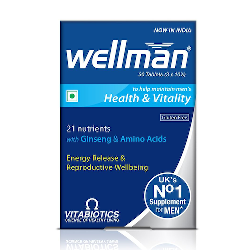 Добавка для мужского здоровья (30 таб), Wellman Men&apos;s Health &amp; Vitality, произв. Vitabiotics #1