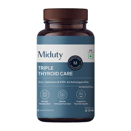 Добавка для щитовидной железы (60 кап), Triple Thyroid Care, произв. Miduty #1