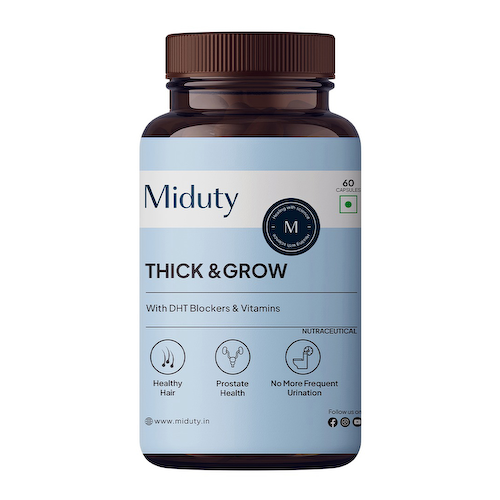 Добавка для волос (60 кап), Thick &amp; Grow, произв. Miduty #1
