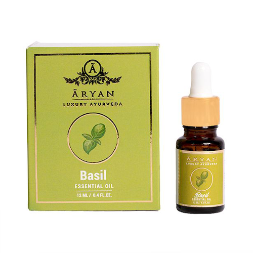 Эфирное масло Базилика (12 мл), Basil Essential Oil, произв. Aryan #1