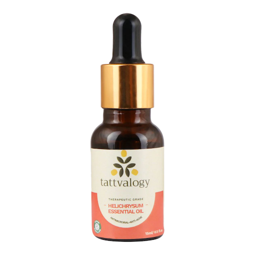 Эфирное масло Бессмертника (15 мл), Helichrysum Essential Oil, произв. Tattvalogy #1