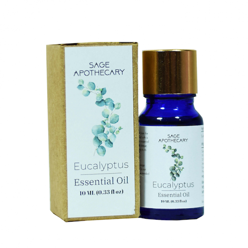 Эфирное масло Эвкалипта (10 мл), Eucalyptus Essential Oil, произв. Sage Apothecary #1