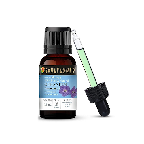 Эфирное масло Герани (15 мл), Geranium Essential Oil, произв. Soulflower #1