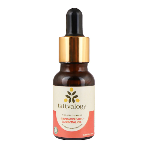 Эфирное масло коры Корицы (15 мл), Cinnamon Bark Essential Oil, произв. Tattvalogy #1