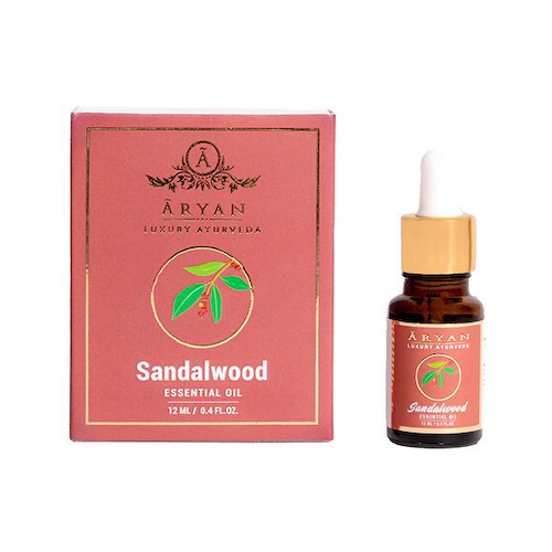 Эфирное масло Сандала (12 мл), Sandalwood Essential Oil, произв. Aryan #1
