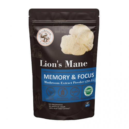 Экстракт гриба Ежовик гребенчатый (60 г), Lion&apos;s Mane Mushroom Extract Powder, произв. Mushroom Essence #1
