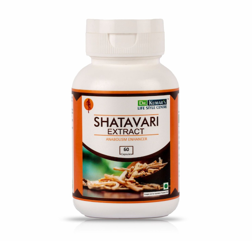 Экстракт Шатавари (60 кап, 500 мг), Shatavari Extract, произв. Dr. Kumar’s #1
