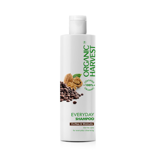Ежедневный шампунь с Кофе и Грецкими орехами (250 мл), Daily Shampoo Coffee &amp; Walnuts, произв. Organic Harvest #1