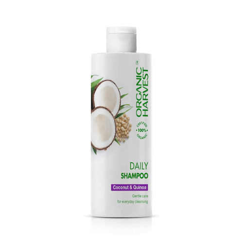 Ежедневный шампунь с Кокосом и Киноа (500 мл), Daily Shampoo Coconut &amp; Quinoa, произв. Organic Harvest #1