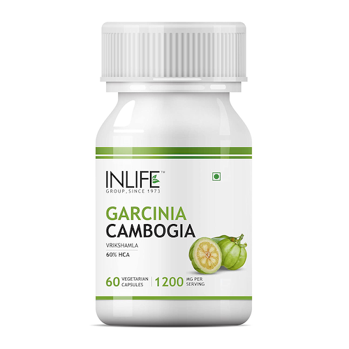 Гарциния камбоджийская (60 кап, 1200 мг), Garcinia Cambogia, произв. INLIFE #1