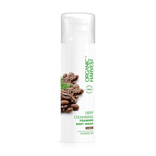 Гель для душа с Кофе (250 мл), Deep Cleansing Foaming Body Wash Coffee, произв. Organic Harvest #1