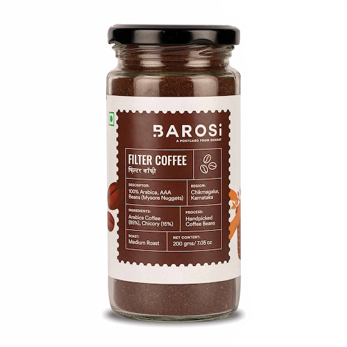 Индийский кофе средней обжарки (200 г), Filter Coffee Mysore Nuggets, произв. Barosi #1