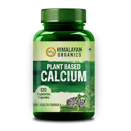 Кальций (120 кап, 500 мг), Calcium, произв. Himalayan Organics #1