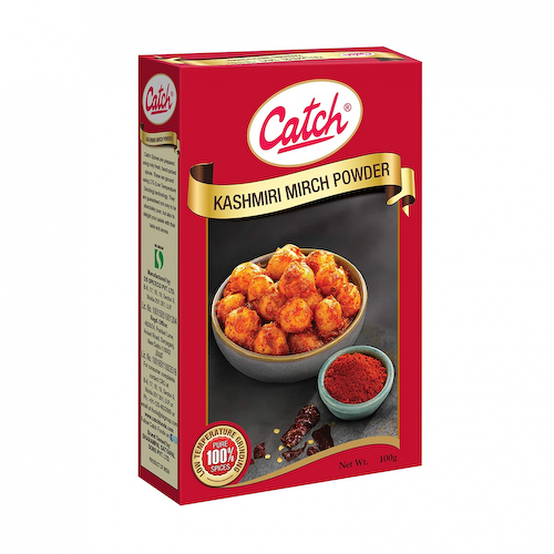 Кашмирский молотый красный Перец (100 г), Kashmiri Mirch Powder, произв. Catch #1