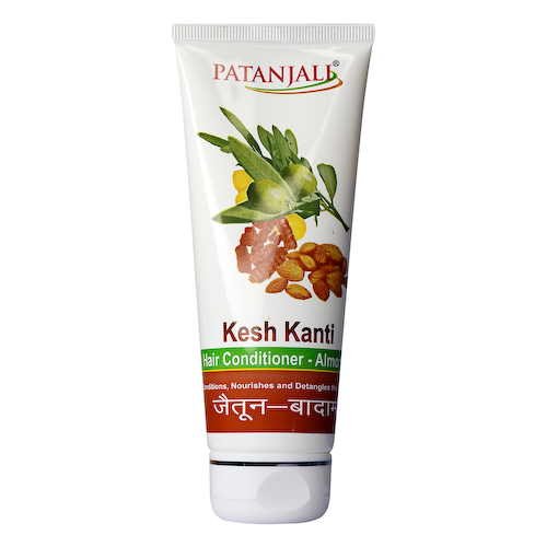 Кеш Канти: кондиционер для волос с Оливой и Миндалем (100 г), Kesh Kanti Hair Conditioner Olive-Almond, произв. Patanjali #1
