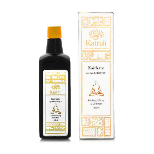 Кэйркеа: массажное масло для тела (200 мл), Kairkare Ayurvedic Body Oil, произв. Kairali #1