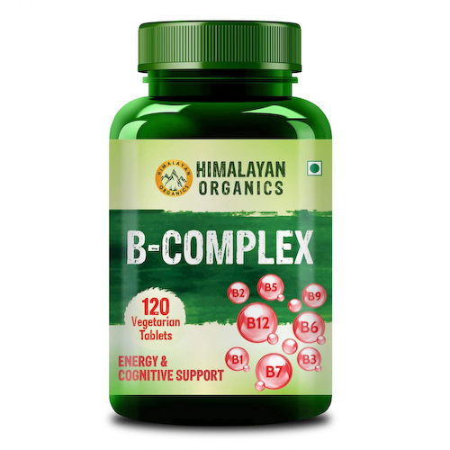 Комплекс витаминов группы B (120 кап), B-Complex, произв. Himalayan Organics #1