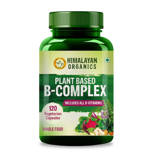 Комплекс витаминов группы В (120 кап), Organic B-Complex Vitamins, произв. Himalayan Organics #1