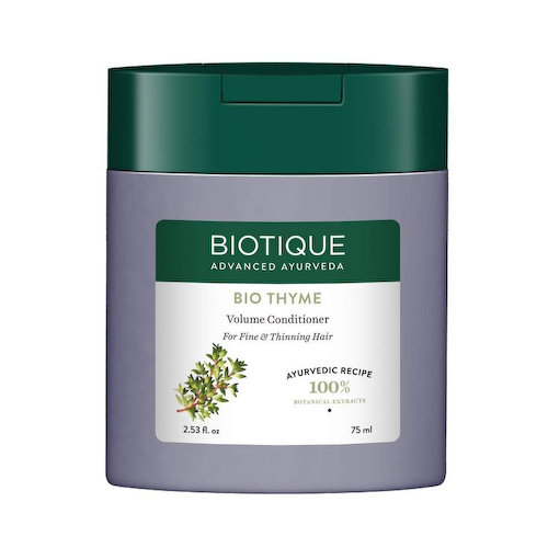 Кондиционер для объема волос с Тимьяном (75 мл), Bio Thyme Volume Conditioner, произв. Biotique #1