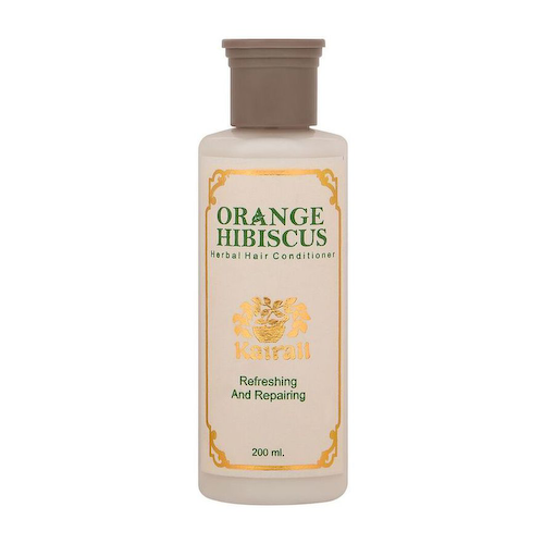 Кондиционер для волос с Апельсином и Гибискусом (200 мл), Orange Hibiscus Herbal Hair Conditioner, произв. Kairali #1