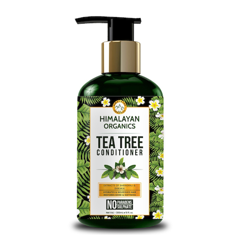 Кондиционер для волос с маслом Чайного дерева (300 мл), Tea Tree Conditioner, произв. Himalayan Organics #1