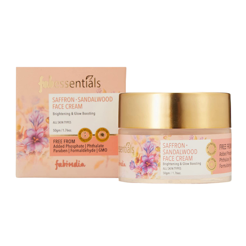 Крем для лица с Шафраном и Сандалом (50 г), Saffron Sandalwood Face Cream, произв. Fabessentials #1