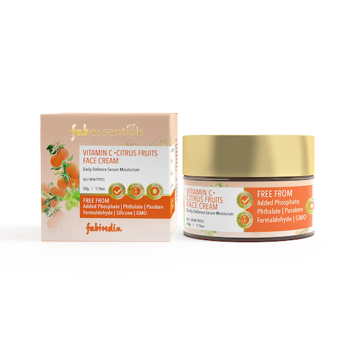 Крем для лица с Витамином С и цитрусами (50 г), Vitamin C Citrus Fruits Face Cream, произв. Fabessentials #1